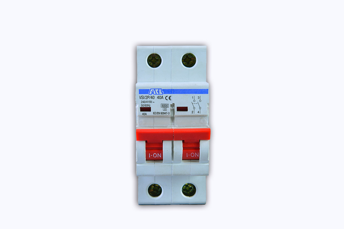 Isolator 40A double Pole