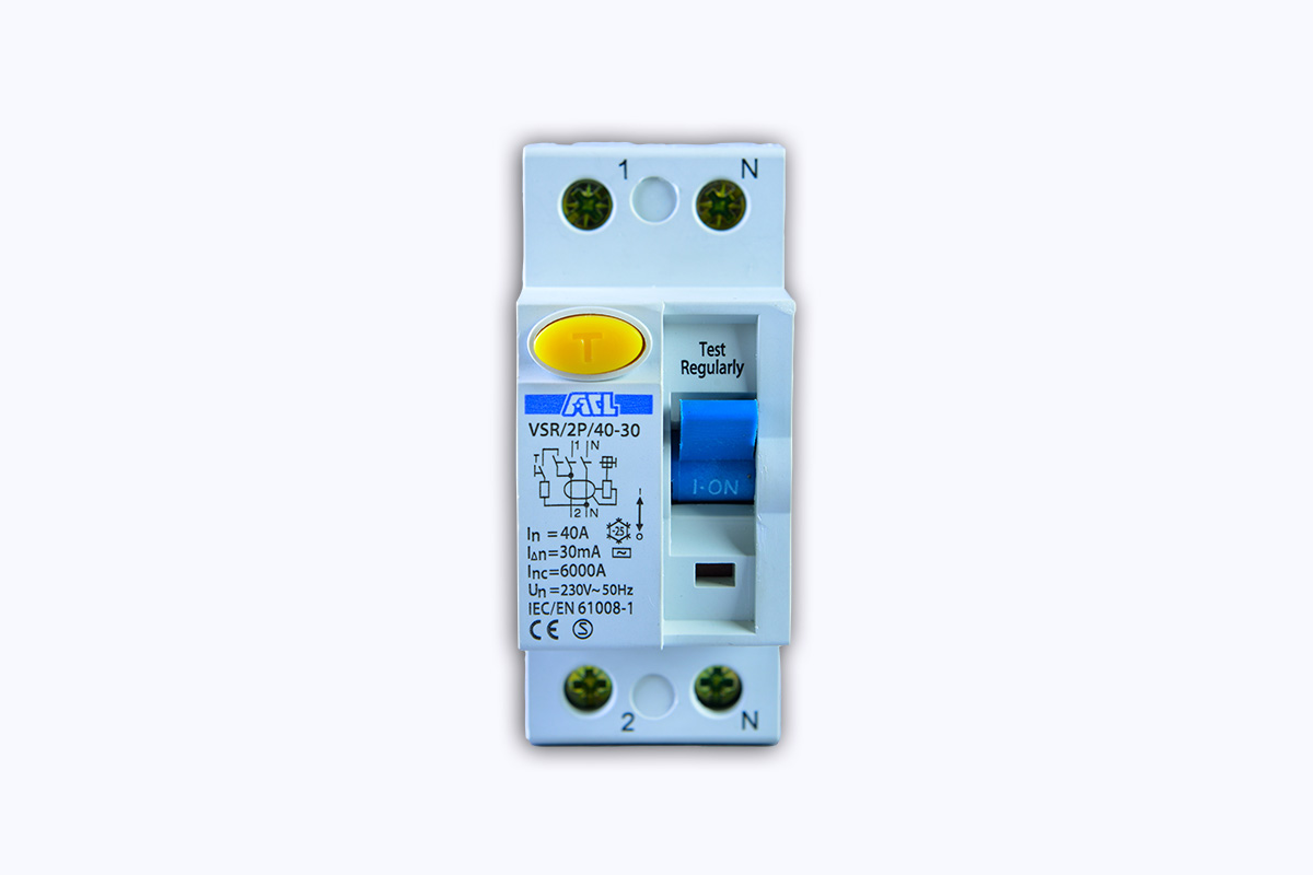 RCD - Double Pole (Trip Switch)